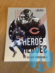 2021 Panini Absolute Unsung Heroes Allen Robinson II UH13 Chicago Bears